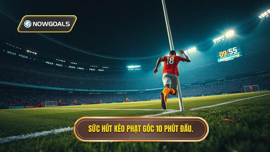 2. Sức hút kèo phạt góc 10 phút đầu.
