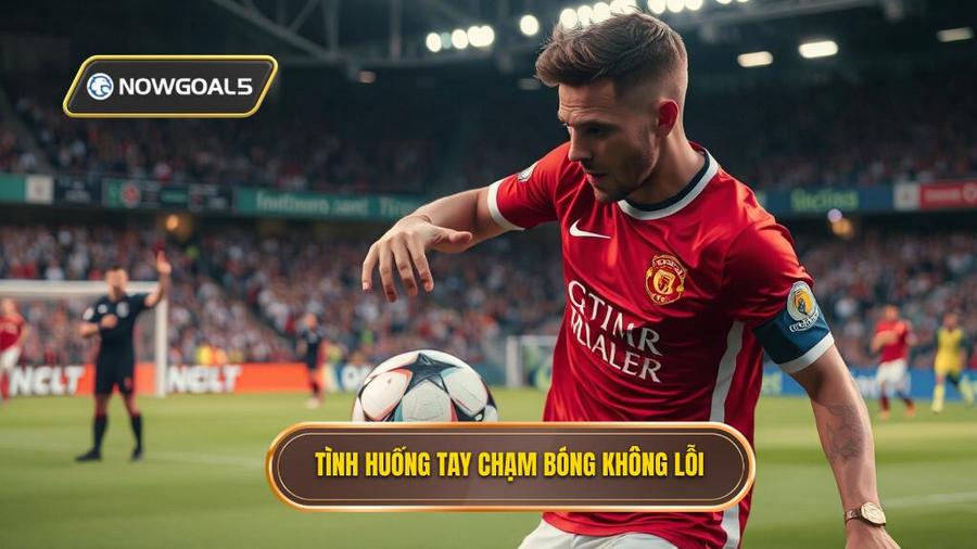 Các trường hợp cụ thể: Khi nào tay chạm bóng không bị phạt?