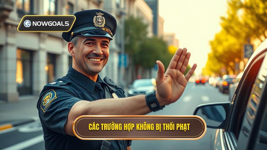 3. Các trường hợp KHÔNG bị thổi phạt