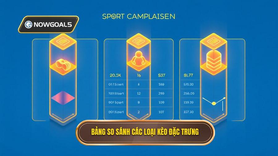 3. Bảng so sánh các loại kèo đặc trưng