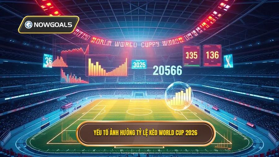 3. Yếu tố ảnh hưởng tỷ lệ kèo World Cup 2026